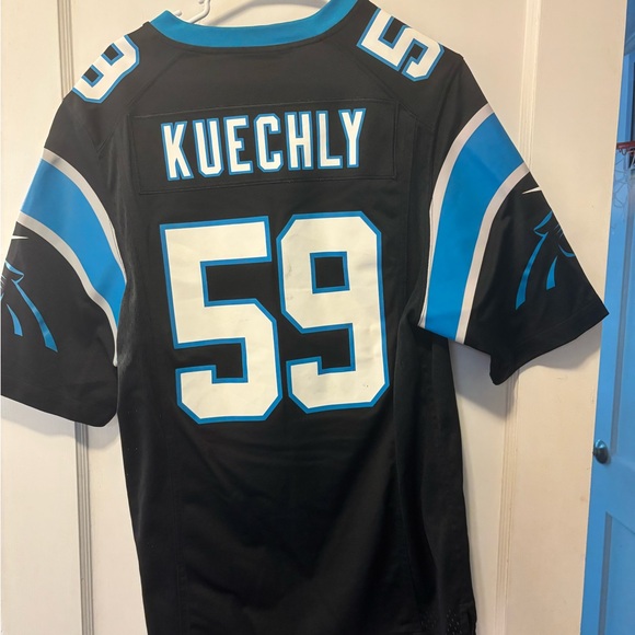 Carolina Panthers Luke Kuechly Nike NFL On Field Jersey - Picture 2 of 5
